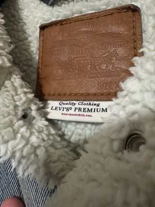 Chaqueta Levis vaquera con forro
