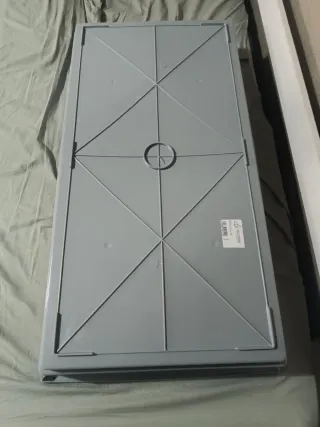 Jaula para conejos rosa