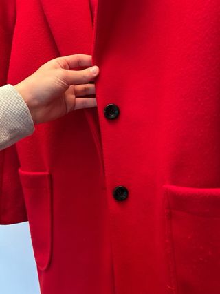 Cappotto EGG rosso taglia unica