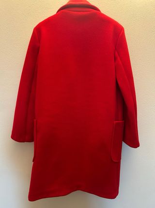 Cappotto EGG rosso taglia unica
