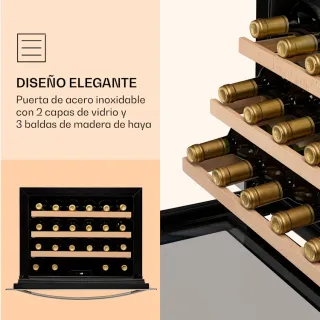 Vinoteca Klarstein Vinsider 24 Uno