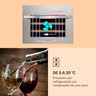 Vinoteca Klarstein Vinsider 24 Uno