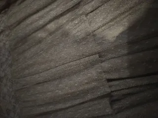 Vestido Zara Negro Encaje Tulle Talla XS