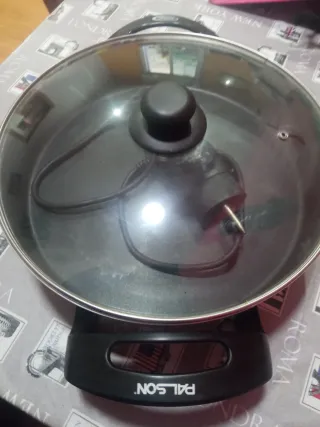 Plancha eléctrica 35cm marca palson