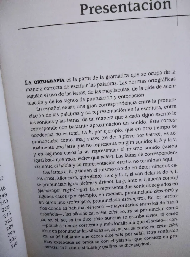 Ortografía de la Lengua Española – Tapa Dura