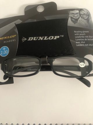 Gafas de lectura Dunlop +2.00 con funda