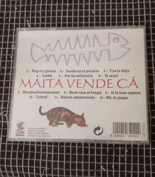 Maita Vende Cá + Niña Pastori CDs.