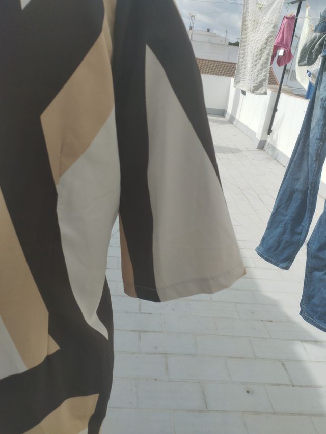 Vestido de raso talla M raso se adapta
