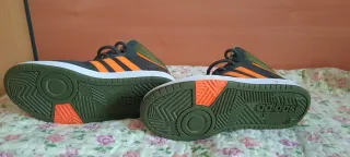 Botas Adidas Junior Gris y Naranja