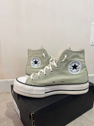 Converse verdes talla 37.5