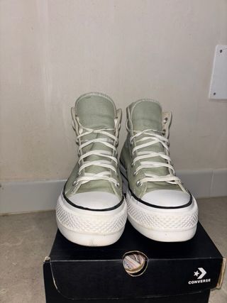 Converse verdes talla 37.5