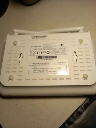 Router Movistar 3G, Wi-Fi con antenas