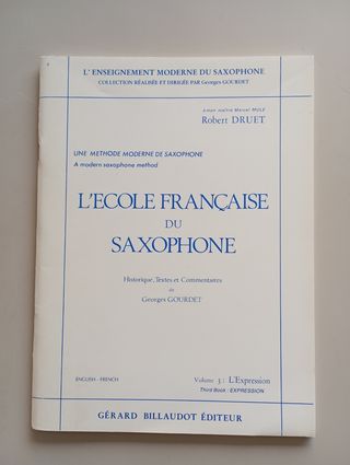L'Ecole Française du Saxophone Vol. 3