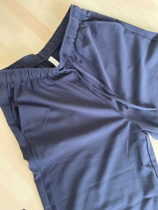 Pantalones Stradivarius Azul Talla S