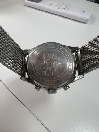 Reloj Lotus Plata