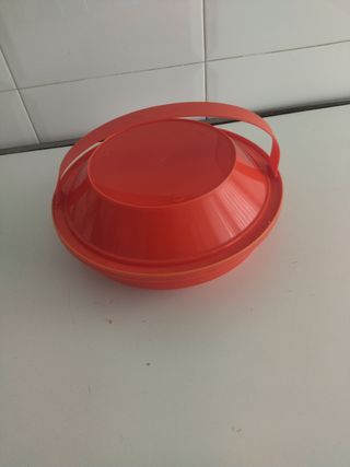 Vajilla picnic/camping naranja