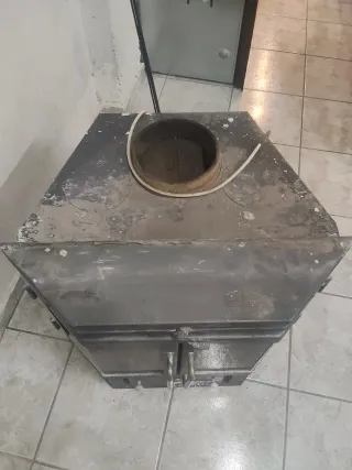 Casete chimenea leña con ventiladores