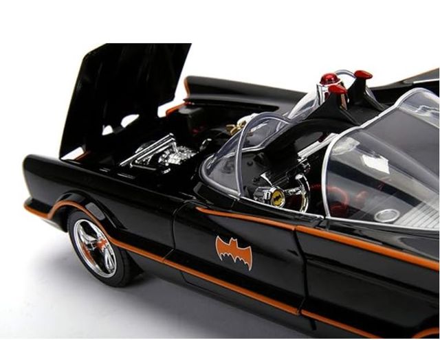 Batmóvil Jada 1:18 Clásico TV 1966