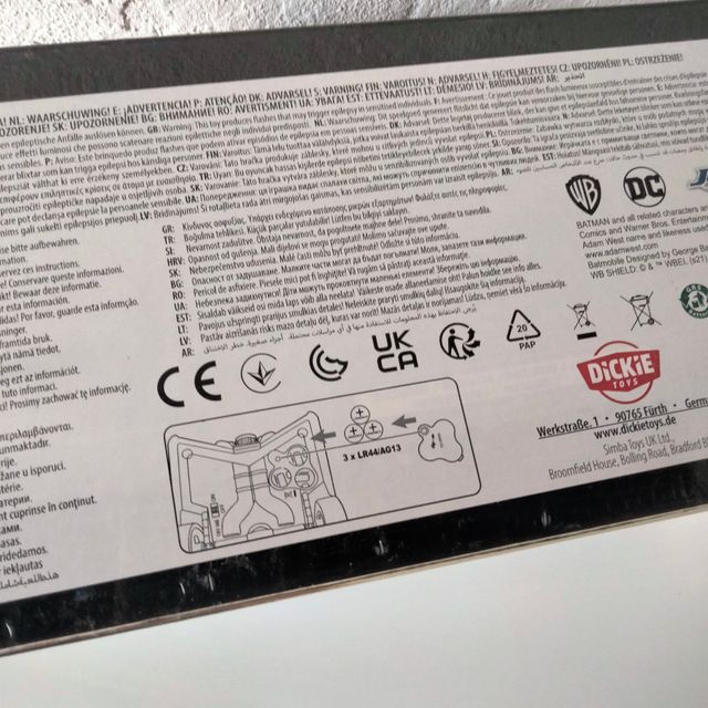 Batmóvil Jada 1:18 Clásico TV 1966