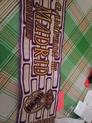 Bufanda Real Madrid Campeón Bernabéu