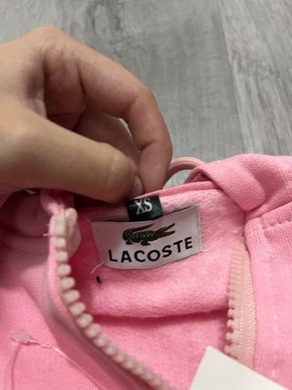 Chaqueta Lacoste Rosa Nueva