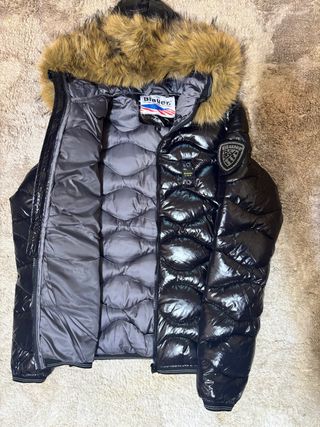 Giacca Blauer nera con cappuccio S