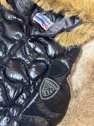 Giacca Blauer nera con cappuccio S