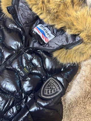 Giacca Blauer nera con cappuccio S