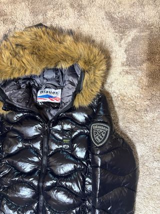 Giacca Blauer nera con cappuccio S