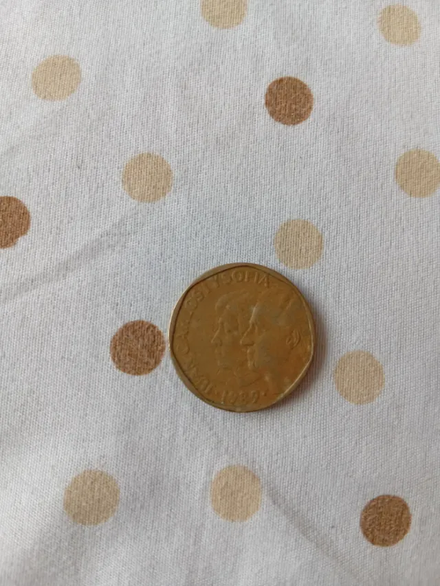 Moneda 500 Pesetas Juan Carlos I 1989