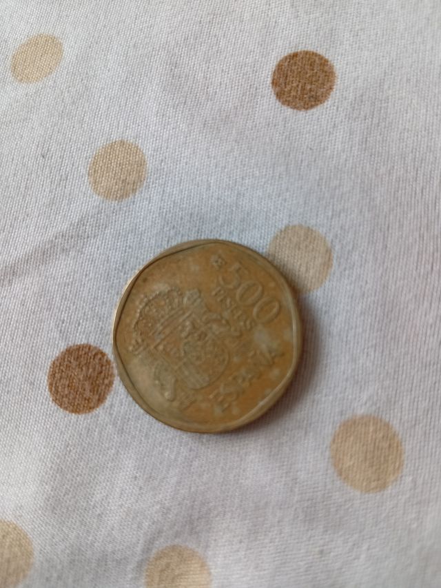 Moneda 500 Pesetas Juan Carlos I 1989