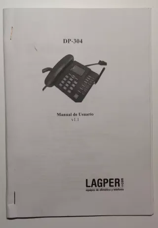 Teléfono GSM DP304 sobremesa 900/1800MHz