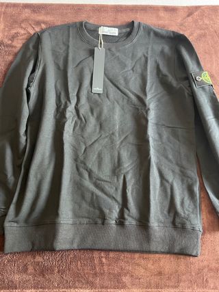 Sudadera Stone Island Negra Talla M