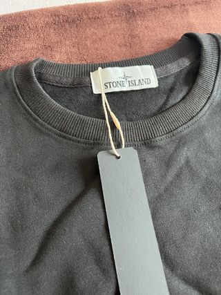 Sudadera Stone Island Negra Talla M