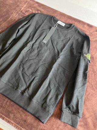 Sudadera Stone Island Negra Talla M