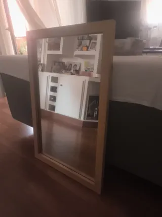 Espejo marco madera 60x90