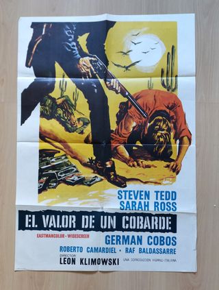 Lote 4 Carteles Cine Western Originales