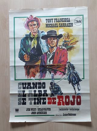 Lote 4 Carteles Cine Western Originales