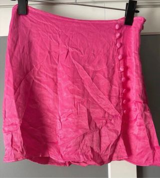 Falda pantalón Zara fucsia Talla M