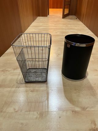 Papeleras de oficina metálicas