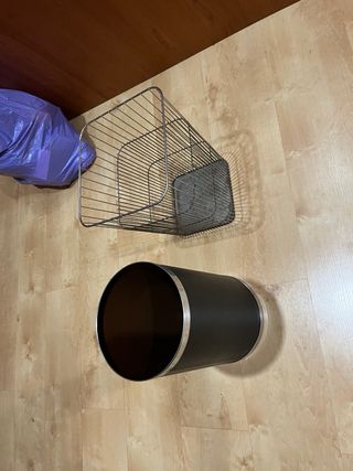 Papeleras de oficina metálicas