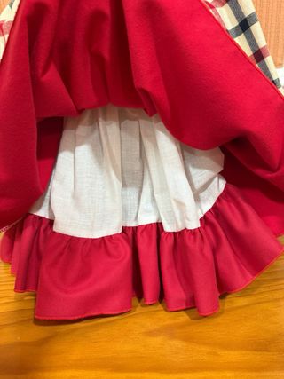 Vestido cuadros niña 3 años sin usar