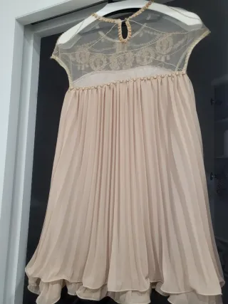 Vestido fiesta/coctel/invitada boda color nude
