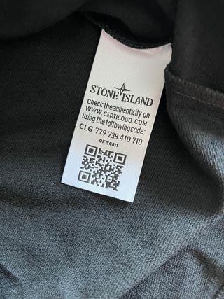 Sudadera Stone Island Talla L Negra