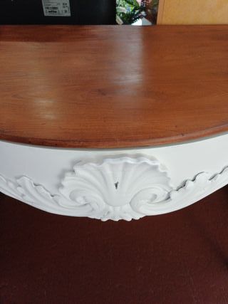 Consola de madera estilo francés