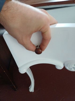 Consola de madera estilo francés