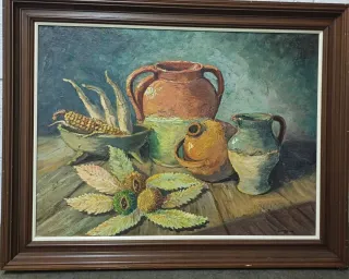 Cuadro Pintura Naturaleza Muerta