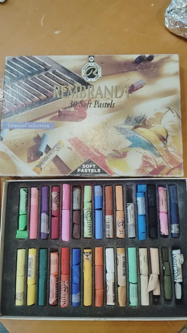 Pasteles Rembrandt 30 colores