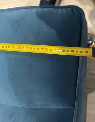 Sofá Cama Azul  A RECOJER EN VIC