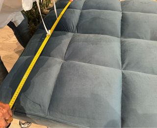 Sofá Cama Azul  A RECOJER EN VIC